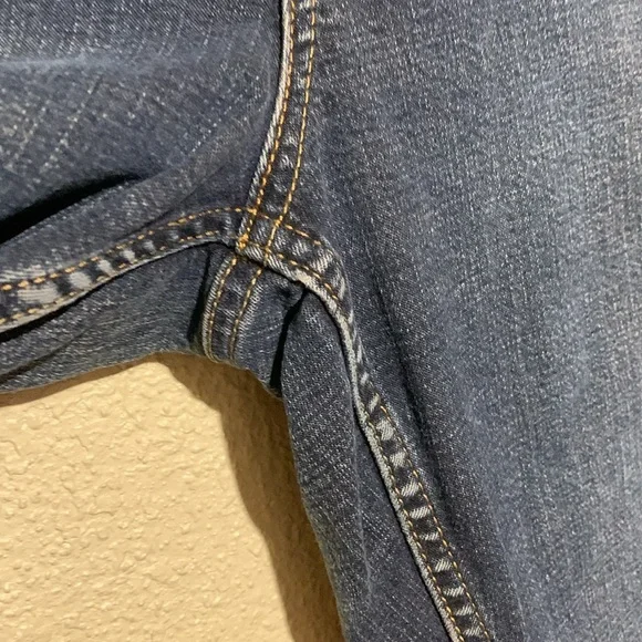 Caslon Jeans 10 Blue Stretch Straight Mid Rise 5-Pockets Cotton Spandex - Picture 5 of 16